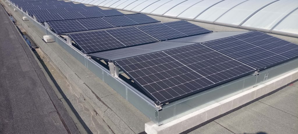 Support structure for photovoltaic panels in brno-chrlice: an innovative solution for older industrial buildings