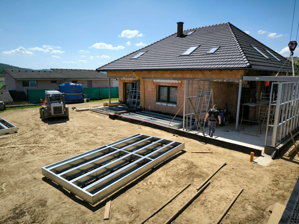 Extension of a family house in drásov: a quick and economical solution using modern technology 2 Extension of a family house in drásov: a quick and economical solution using modern technology