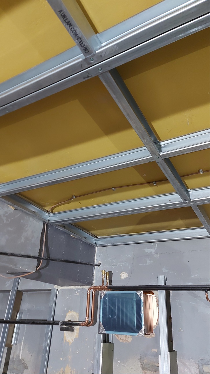 Support structure above the suspended ceiling in sokolovna in moravský krumlov: a modern solution for protecting historic buildings 2 Support structure above the suspended ceiling in sokolovna in moravský krumlov: a modern solution for protecting historic buildings