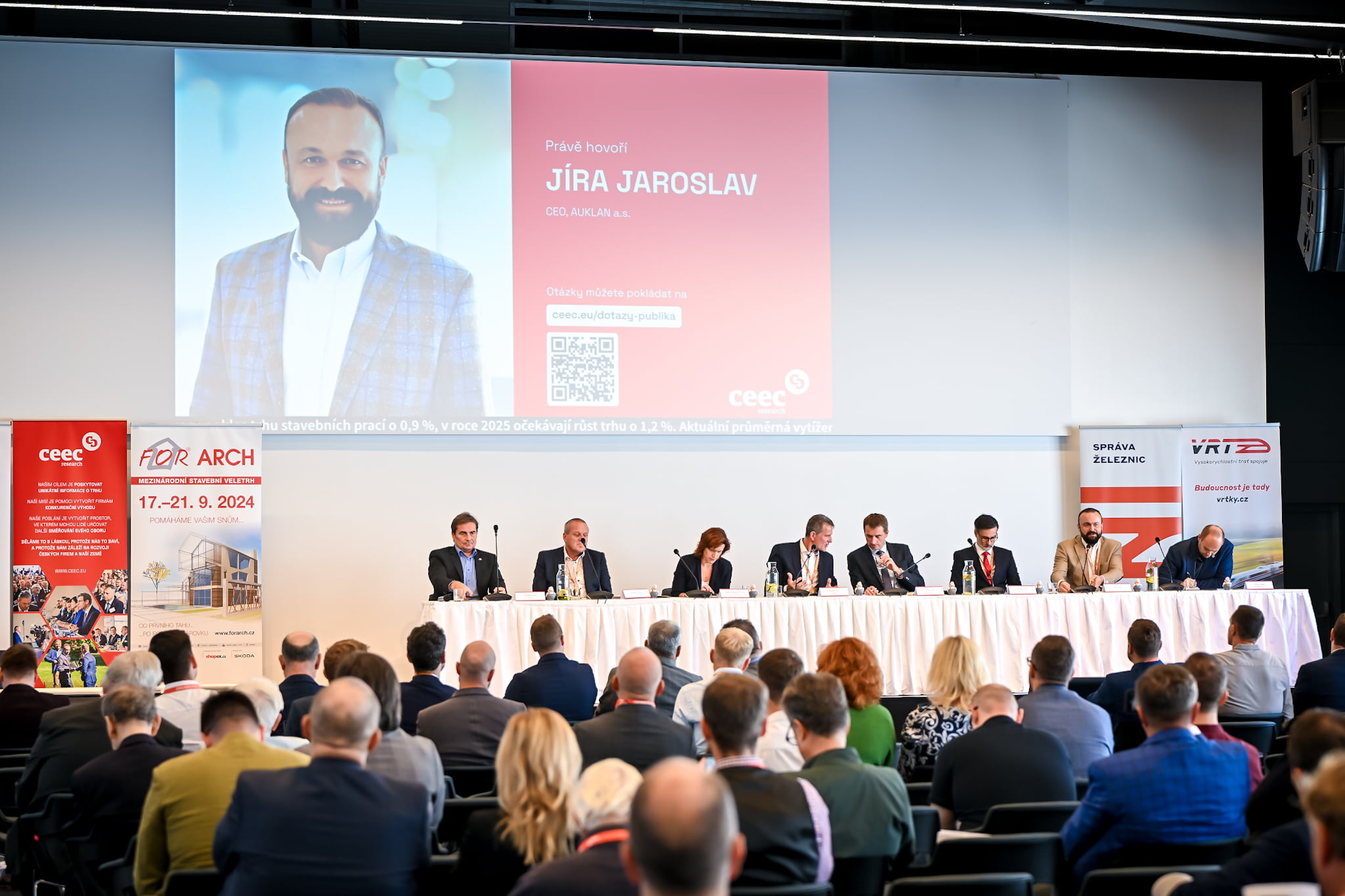 Auklan jako zlatý partner zahajovací konference for arch 2024 1 Jaroslav jíra, ceo společnosti auklan